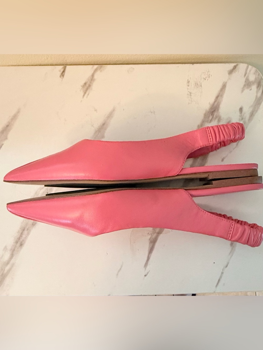 Sam Edelman Whitney Pink Slingback Mules,  Great Condition, Size 7-1/2 - Picture 3 of 13